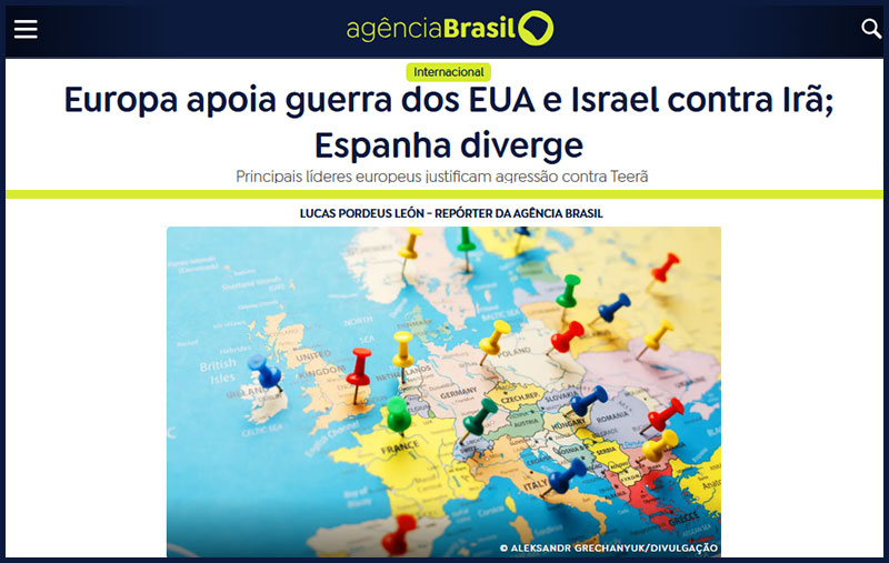Europa apoia guerra dos EUA e Israel contra Irã; Espanha diverge